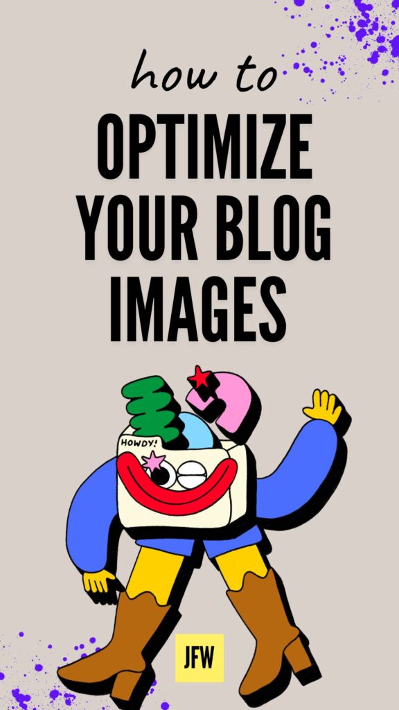 how to optimize images for your blog