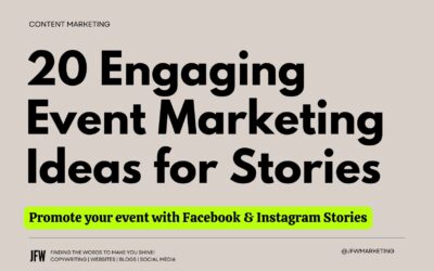 20 Engaging Event Marketing Ideas for Instagram & Facebook Stories